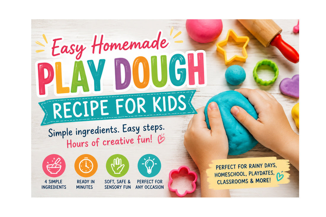 Easy Homemade Play Dough Recipe for Kids