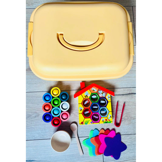 Bin Busy Discovering Colors